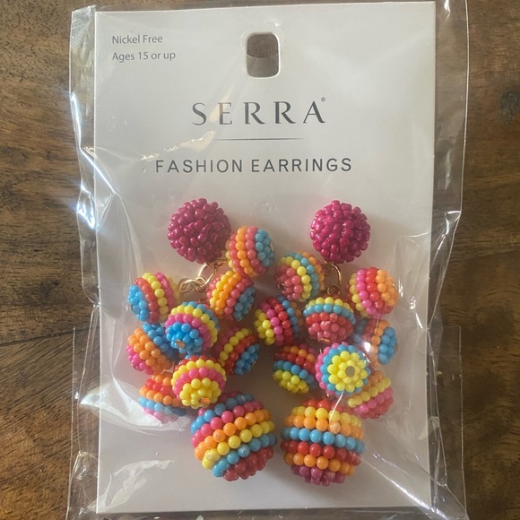 Serra Jewelry - 😎NEW Serra Beaded Earrings Tropical Mexican Colorful  BeachyCore Boho Vacation
